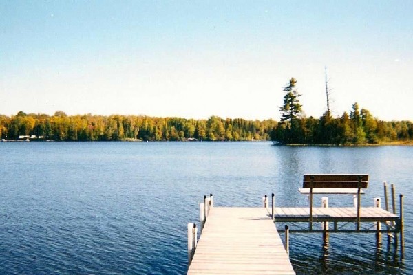 [Image: North Turtle Lake Home - 200 Feet of Lake Frontage]