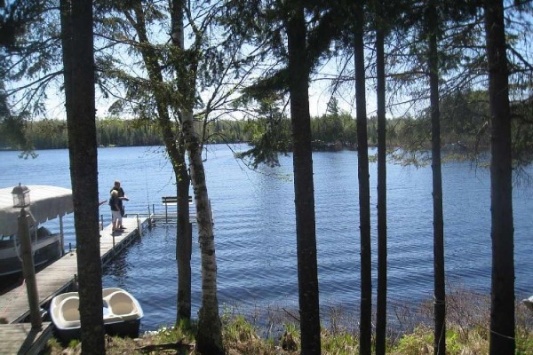 [Image: North Turtle Lake Home - 200 Feet of Lake Frontage]