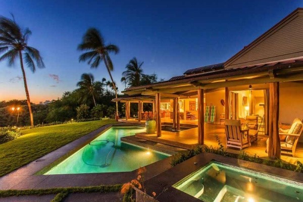 [Image: The Best of Indoor/Outdoor Living. a Mauna Kea Charmer!]