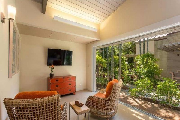 [Image: The Best of Indoor/Outdoor Living. a Mauna Kea Charmer!]