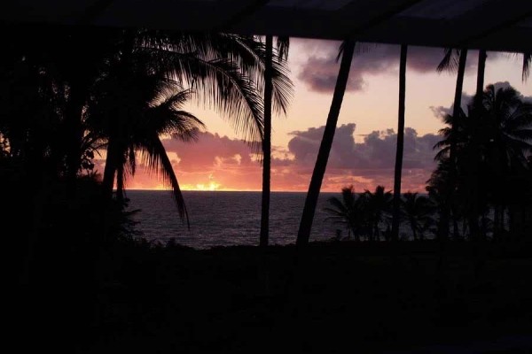 [Image: See the Sunrise from a Tropic Isle....from the Quiet Side]