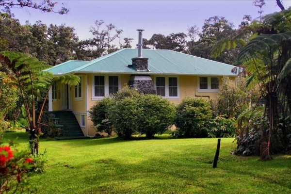 [Image: Historic Home on 2 Private Acres of Rainforest- the Real Hawaii!]