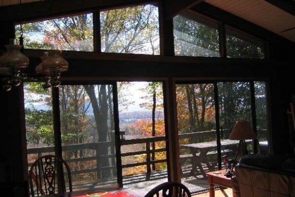 [Image: Hiking Haven, Great Views, Hot Tub, Deck, Wood Stove, Wifi]