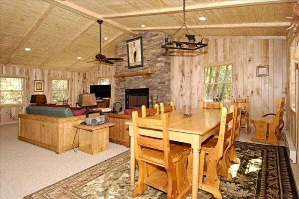 [Image: Charming, Peaceful, Canaan Valley Cabin with Pond, Pool Table, Etc.]