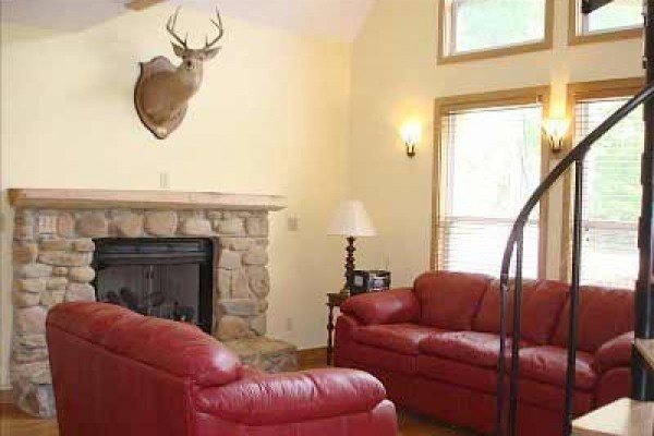 [Image: Luxury Mountain Cabin Inside Monongahela National Forest]