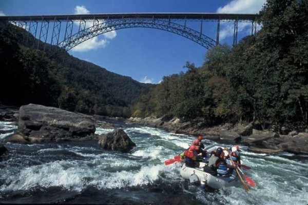 [Image: Paddle House on the Rim of New River Gorge]