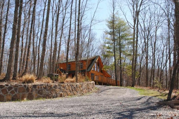 [Image: The Black Bear, a Beautiful Log Home]