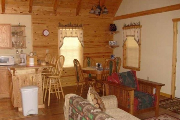 [Image: 1 Wkend Left in July! Cabin W/Private Hot Tub, Close to Biking, Hiking, Fishing]