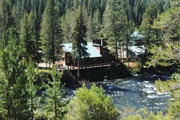 [Image: Completely Private 40 Acre Lodge on Fall River Targhee Natlfor]