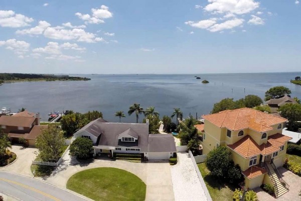 [Image: A Boater's Paradise - Large Waterfront Home with Sunset Views and Private Dock]