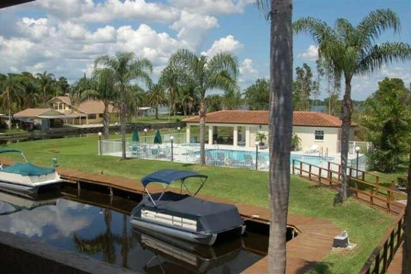 [Image: 'Paradise' Lake Tarpon Water Front Condo with 19' Boat]