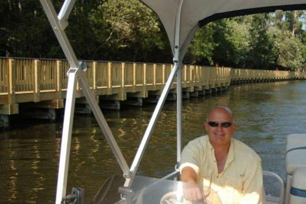 [Image: 'Paradise' Lake Tarpon Water Front Condo with 19' Boat]