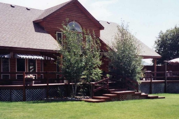 [Image: Riverfront Lodge on South Fork of the Snake River]