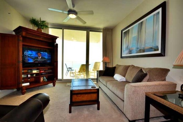 [Image: 1006 Aqua 1 Bedroom W/Bunks Gulf Front]