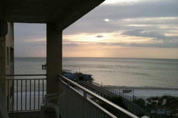 [Image: Beachfront! Roomy Condo, Pool Onsite, Steps Away from the Beach!]