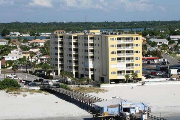[Image: Beachfront! Roomy Condo, Pool Onsite, Steps Away from the Beach!]