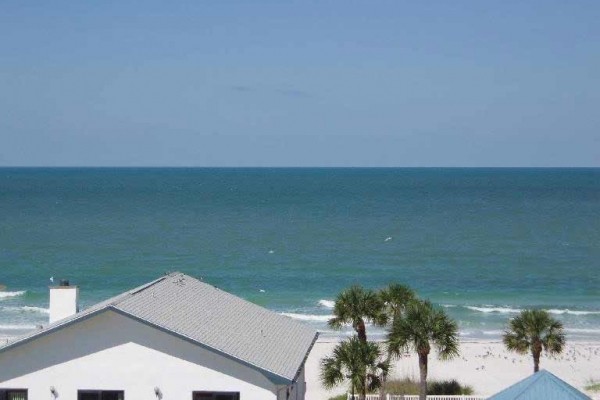 [Image: 'Shore to Please' Beach Side W/Gulf View 30ft Balcony. Wifi Internet in Condo]