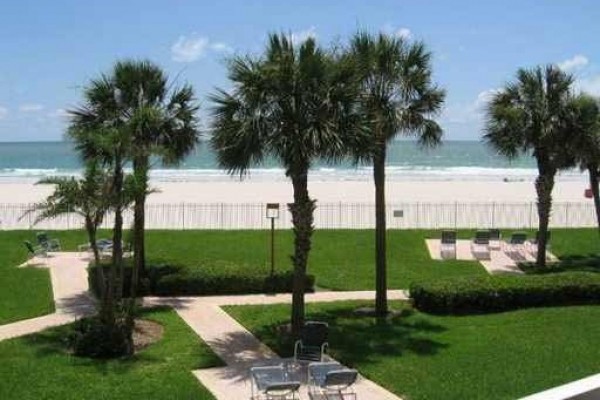 [Image: Beautiful Beachfront Condo with Covered Parking and 30' of Balcony of Gulf]