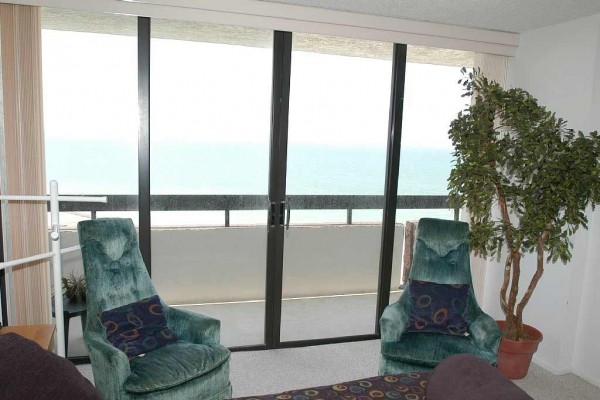 [Image: Beautiful Beachfront Condo with Covered Parking and 30' of Balcony of Gulf]