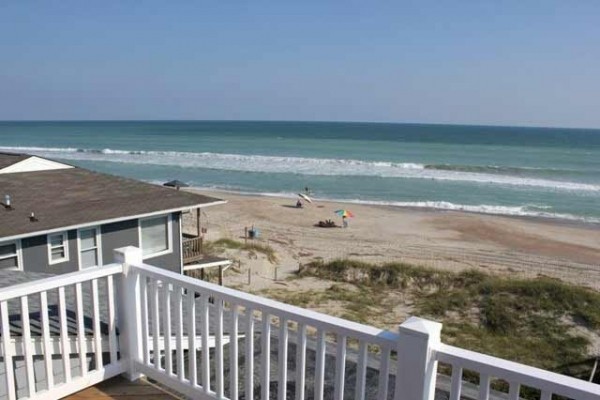 [Image: Oceanfront Duplex, Bonus Loft, Lots of Decking!]