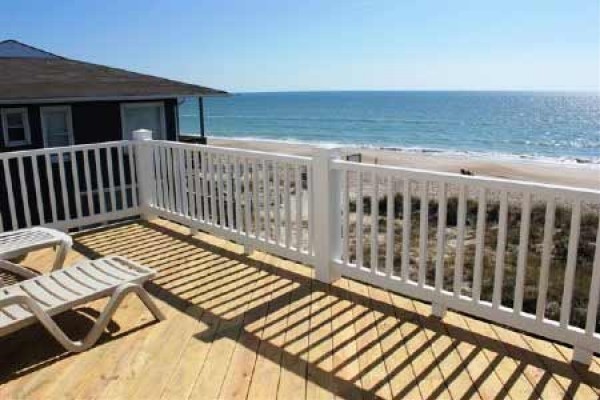 [Image: Oceanfront Duplex, Bonus Loft, Lots of Decking!]