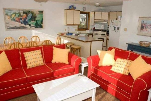 [Image: Surfer's Watch: 4 BR / 2 BA Single Family in Emerald Isle, Sleeps 8]