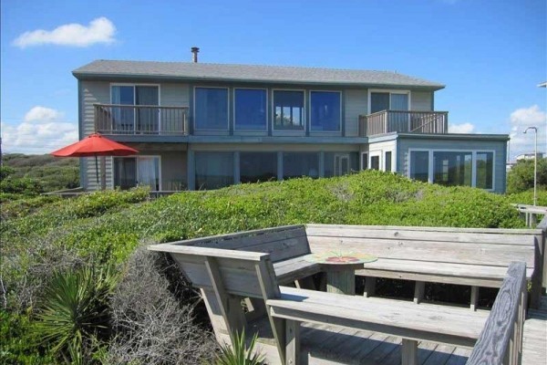 [Image: Oceanfront, Family and Pet-Friendly Beach House with Elevator]