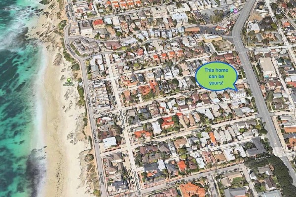 [Image: 2 Blocks from San Diego's Most Beautiful Beach with Amazing Ocean View]