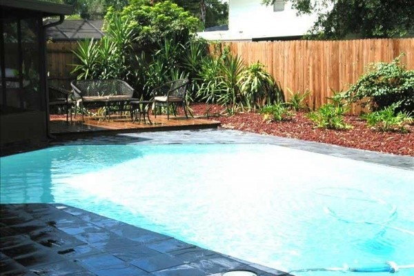 [Image: New Orleans Style Pool Home with Bay Access]