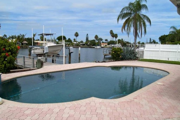 [Image: Dolphin Home - Beautiful Water Front Pool Home with Fishing Dock!]