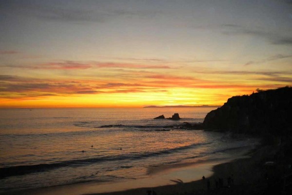 [Image: English Craftsman Oceanfront on the Sand in N. Laguna Beach. 3 Bedrooms + Studio]