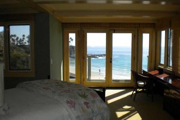 [Image: English Craftsman Oceanfront on the Sand in N. Laguna Beach. 3 Bedrooms + Studio]