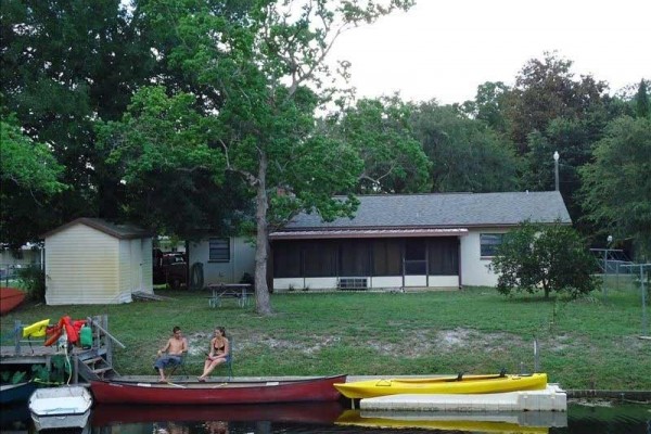 [Image: Weeki Wachee Canal Home, Enjoy the River and Gulf of Mexico]