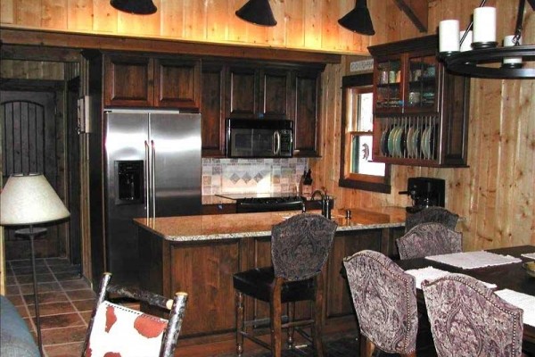 [Image: Remodeled Cabin 1 Mile from Downtown &amp; Slopes, Private Hot Tub]