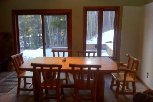 [Image: Beautiful Kitchen and Vaulted Ceilings in This Affordable Ski Cabin]