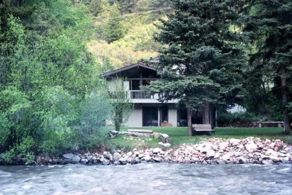 [Image: Secluded Riverfront Home Outside of Aspen, Colorado]